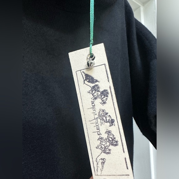 Adriana Morandi wool cashmere cowl next dress w/ pockets NWT - Picture 4 of 6